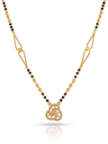 CZ Lotus Mangalsutra
