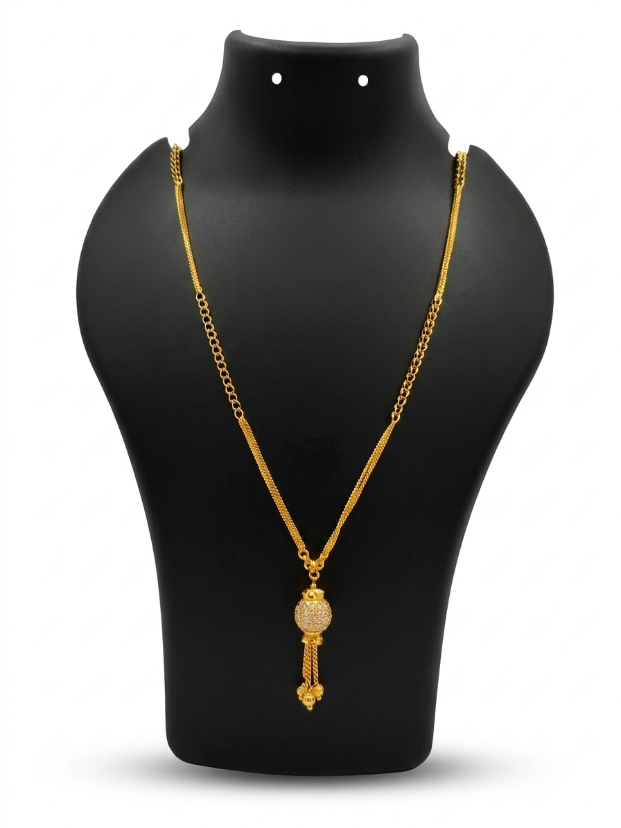 Golden Tassel Necklace