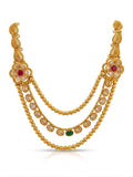 Maang Tikka Mathapatti with Jhumka & Long Necklace Set