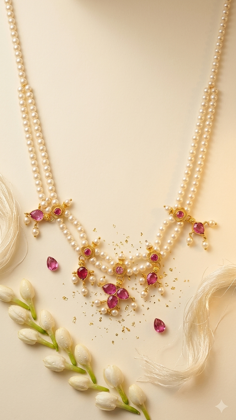 Bridal Kundan Raani Haar & Maang Tikka Full Set