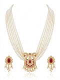 Twisted Wire Collar Necklace & Minimalist Stud Earring Set
